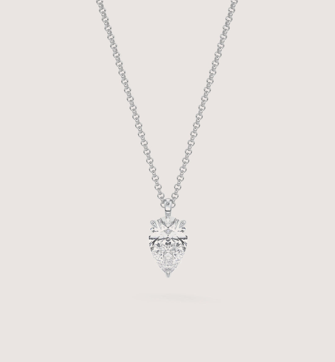 The OG Pear - White Gold