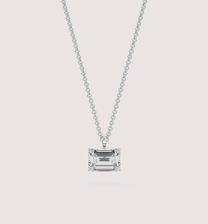 The OG Emerald (East-West) - White Gold