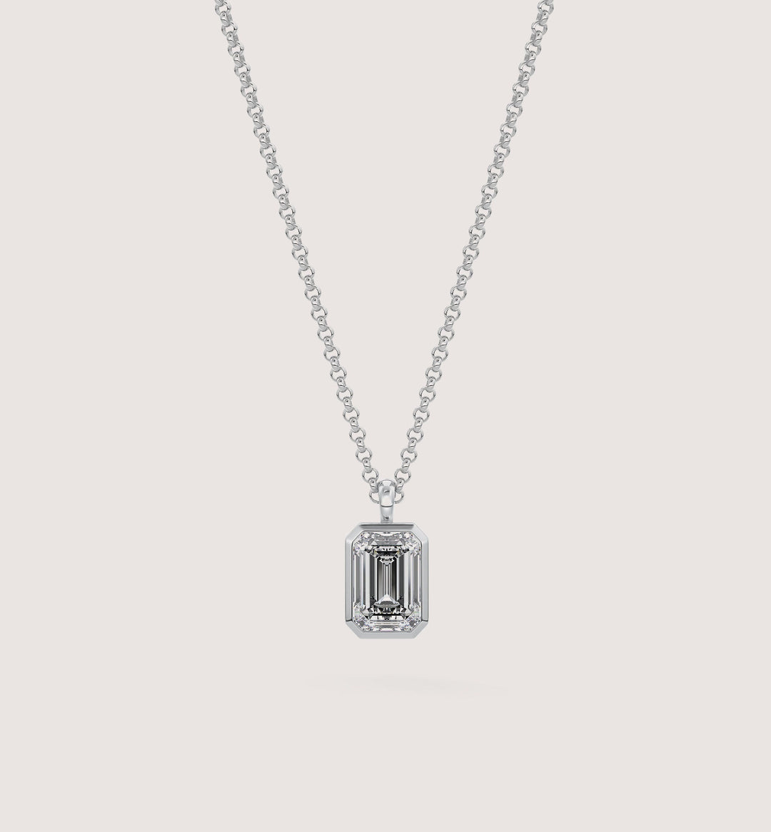The Lowrider Emerald - White Gold