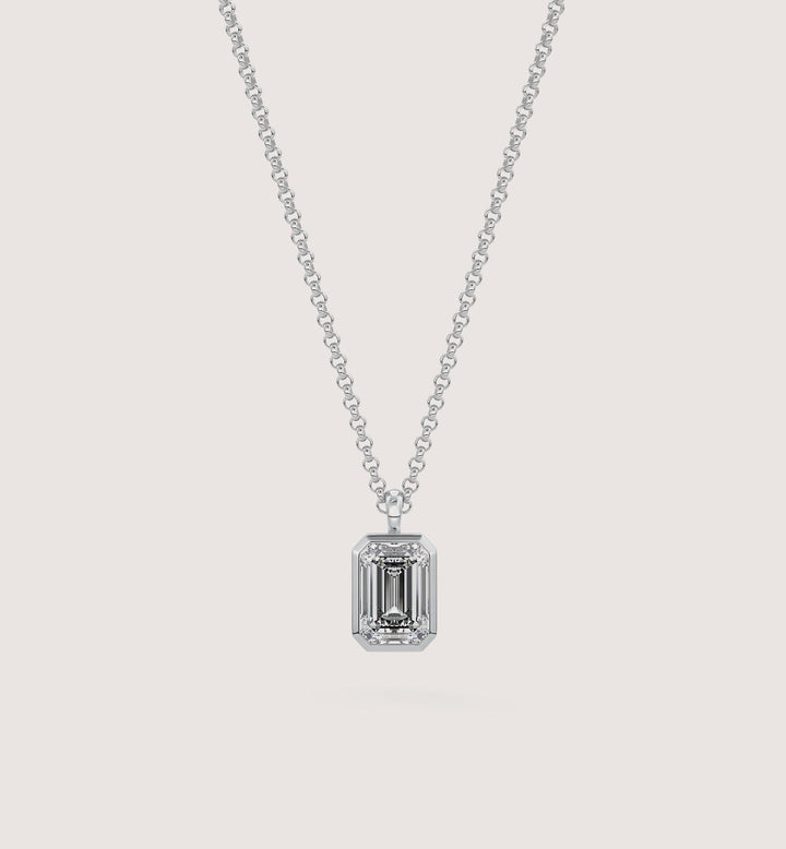 The Lowrider Emerald - White Gold
