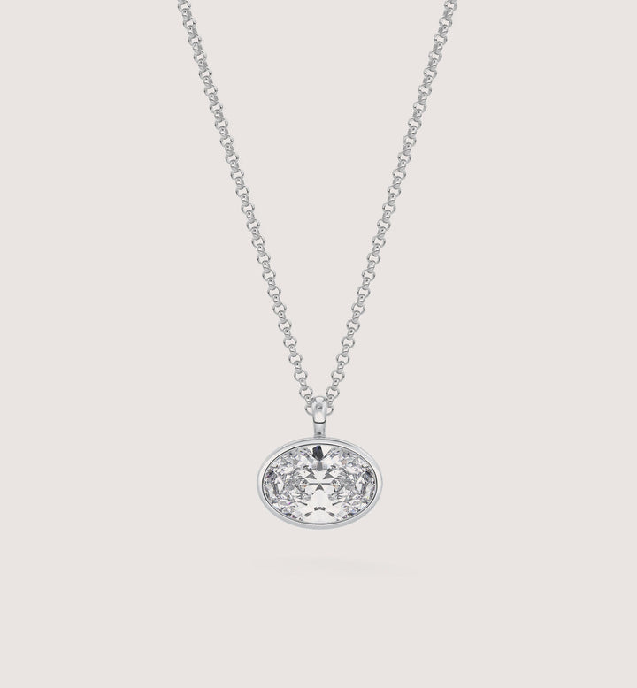 The Lowrider Oval (East-West) - White Gold