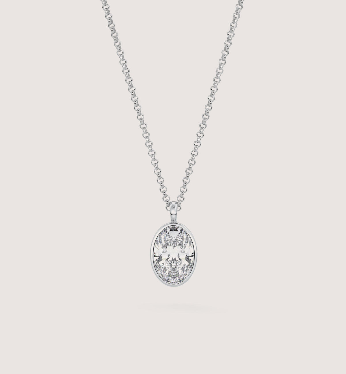 The Lowrider Oval - White Gold