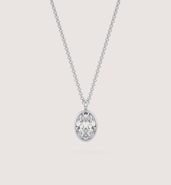 The Lowrider Oval - White Gold